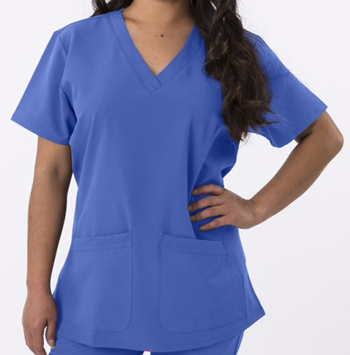 1201 GT Women's 4Flex 2-Pocket Scrub Top