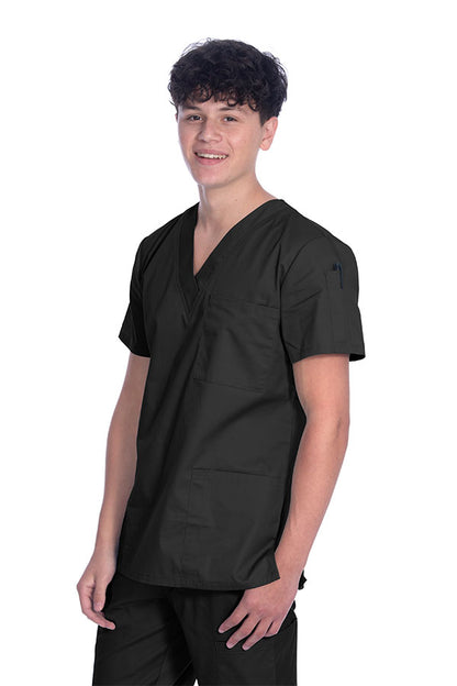 1005 Unisex Greentown Classix V-Neck Soft Cotton Scrub Top