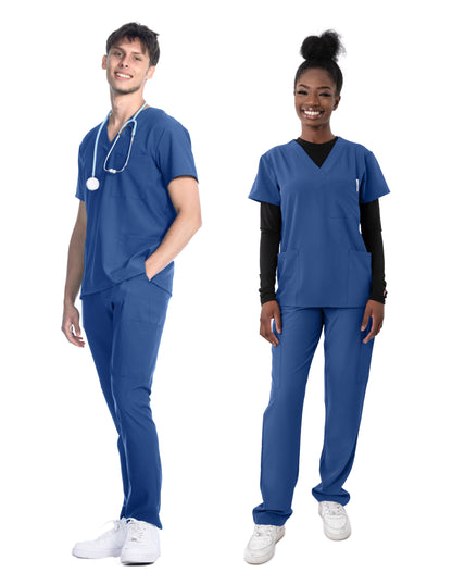 1202 Greentown 4Flex Unisex Scrub Top