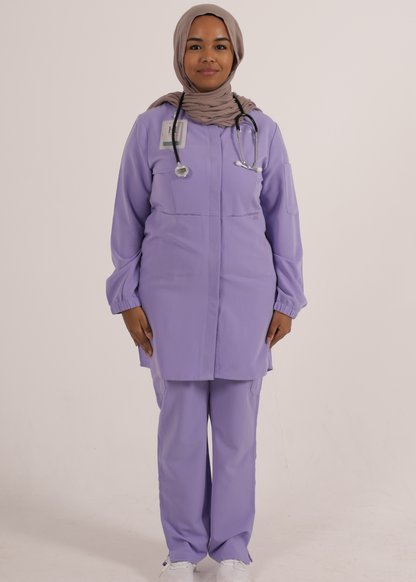 Long Sleeved Scrub Top Hazel Lily