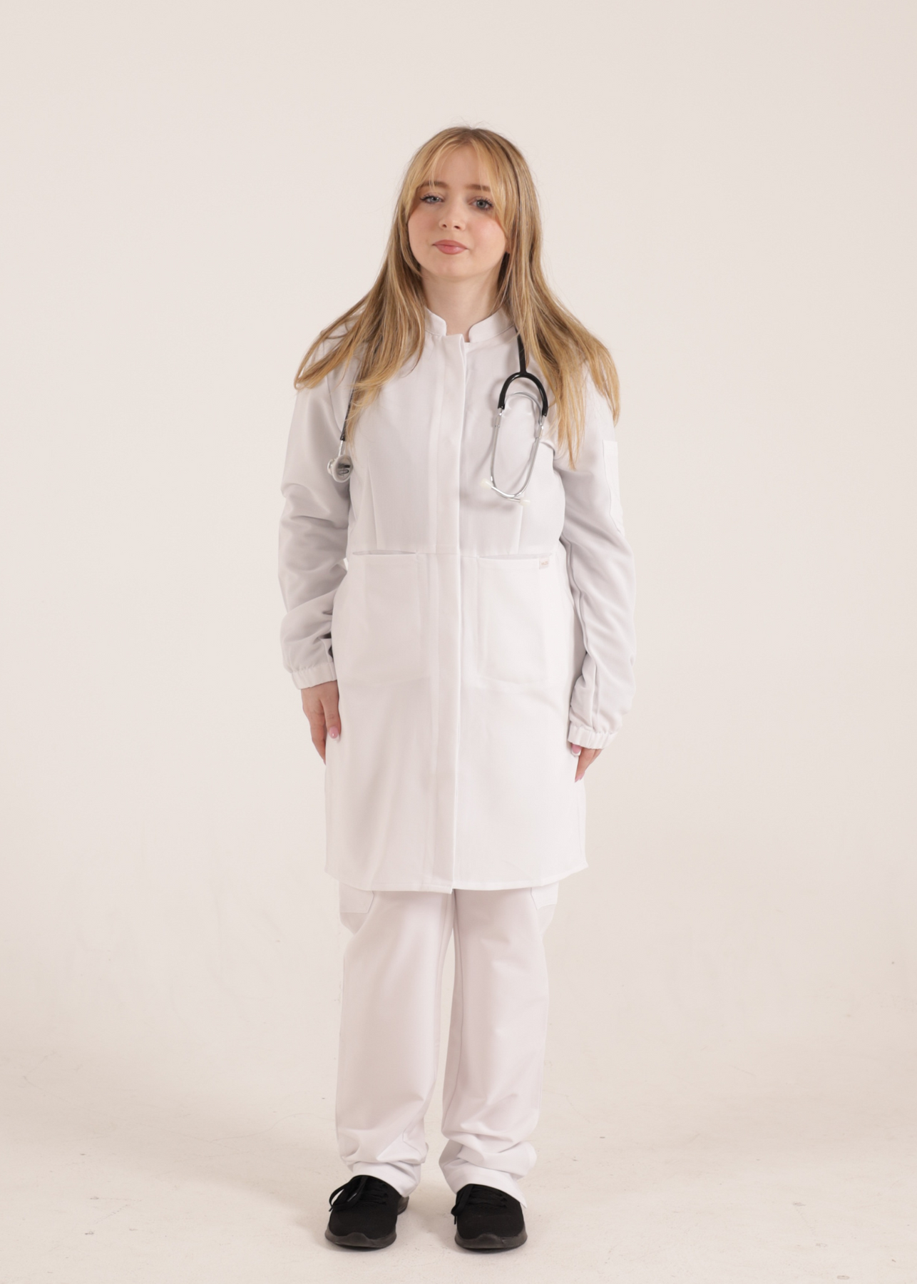 Long Sleeved Scrub Top Hazel Lily