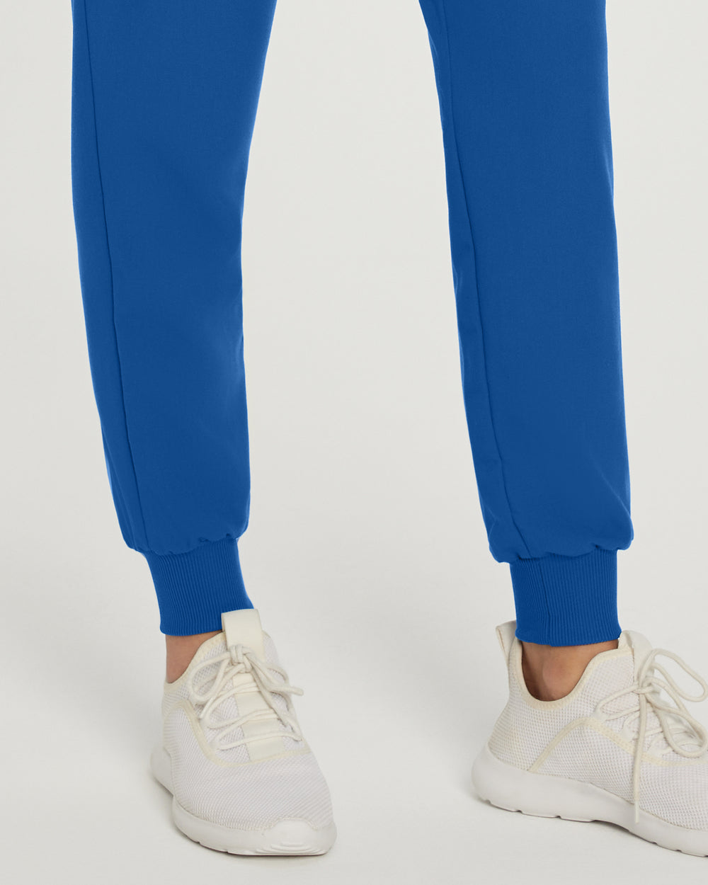 380P Zipped White Cross V-Tess Women's Petite Jogger Pant