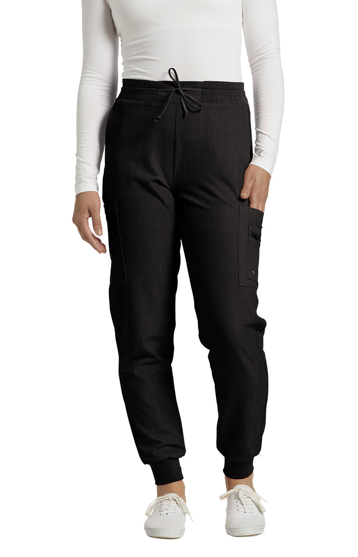 380 White Cross V-Tess Zipped Cargo Pocket Jogger Pant | Scrubs4U