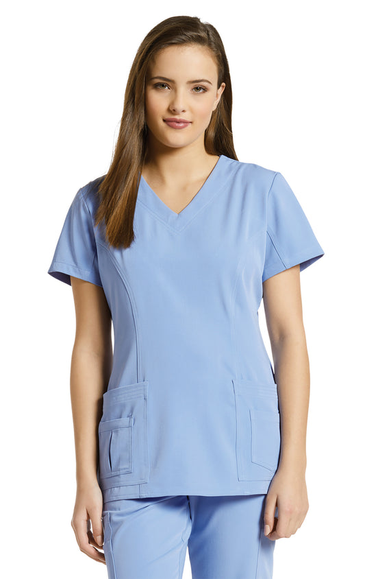 659 Women's Marvella Sculpted Scrub Top